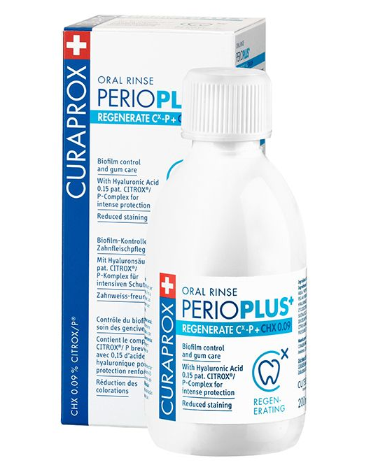 Curaprox Perio Plus Regenerate CHX 0.09 200ml