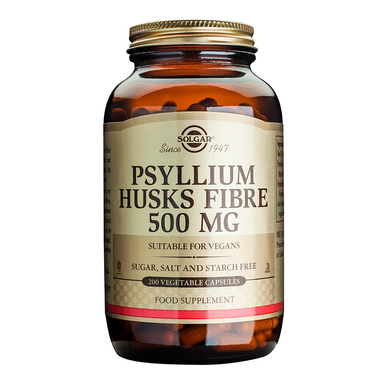 Solgar Psyllium Husks Fibre 500mg 200veg caps