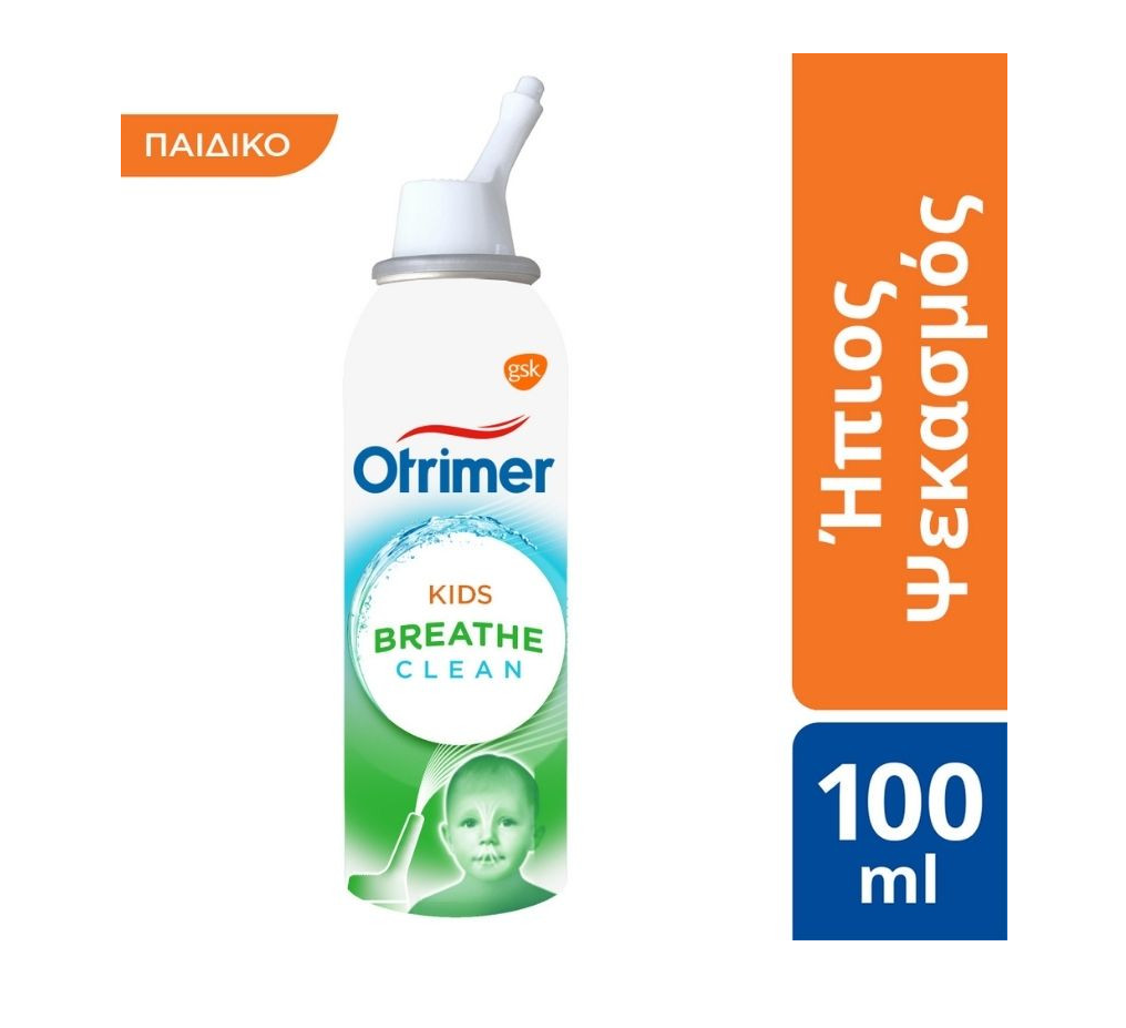 OTRIMER BREATH CLEAN KIDS ΗΠΙΟΣ ΨΕΚΑΣΜΟΣ 100ML