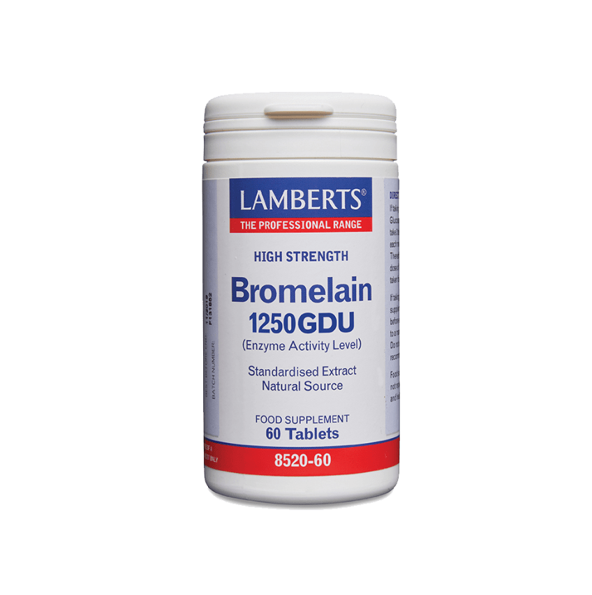 Lamberts Bromelain 1250GDU 500mg 60 ταμπλέτες