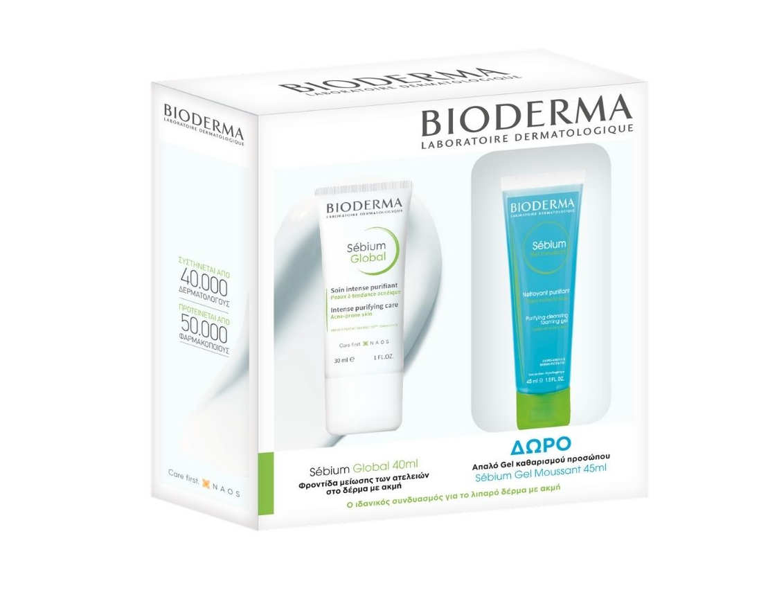 PBIODERMA SEBIUM GLOBAL & GEL MOUSSANT 45ML