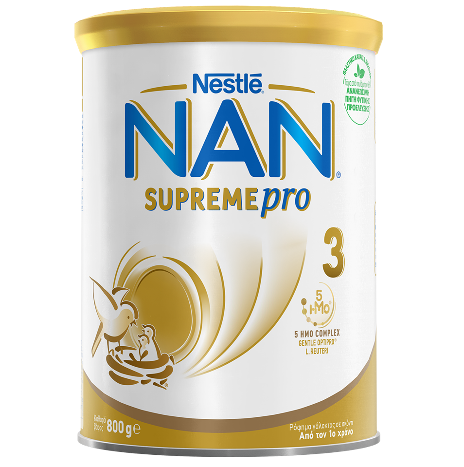 Nestle Γάλα σε Σκόνη Nan Supreme Pro 3 12m+ 800gr