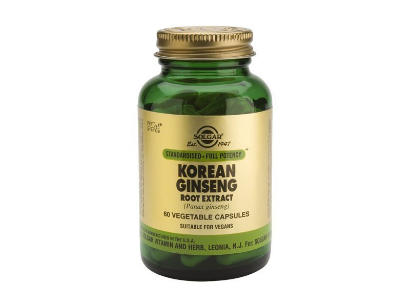 Solgar Korean Ginseng Extract 60veg caps