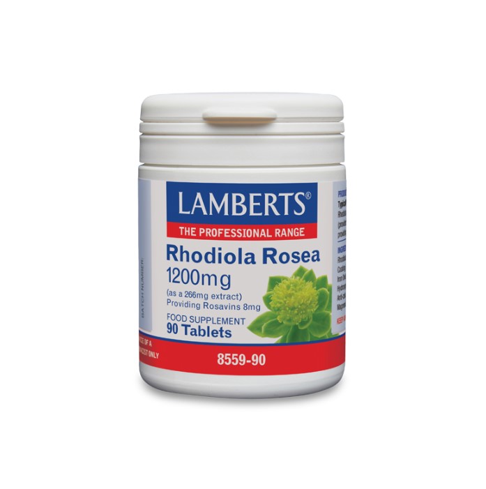 Lamberts Rhodiola Rosea 1000mg 90 ταμπλέτες