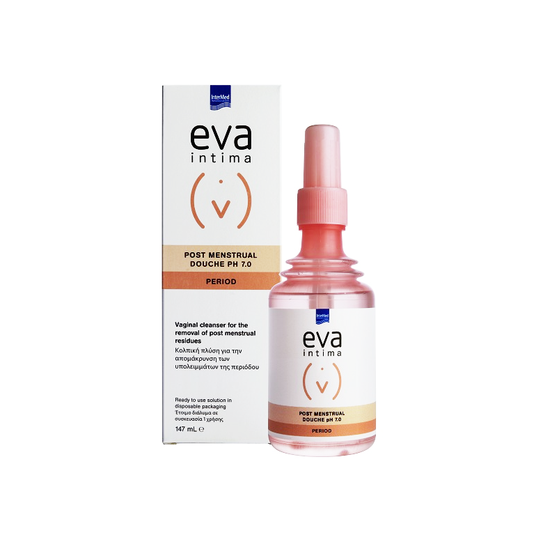 Intermed Eva Douche Post Menstrual pH 7 Καθαρισμού 147ml