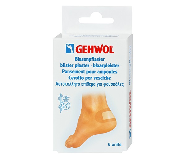 GEHWOL BLISTER PLASTER LARGE 6 TEM