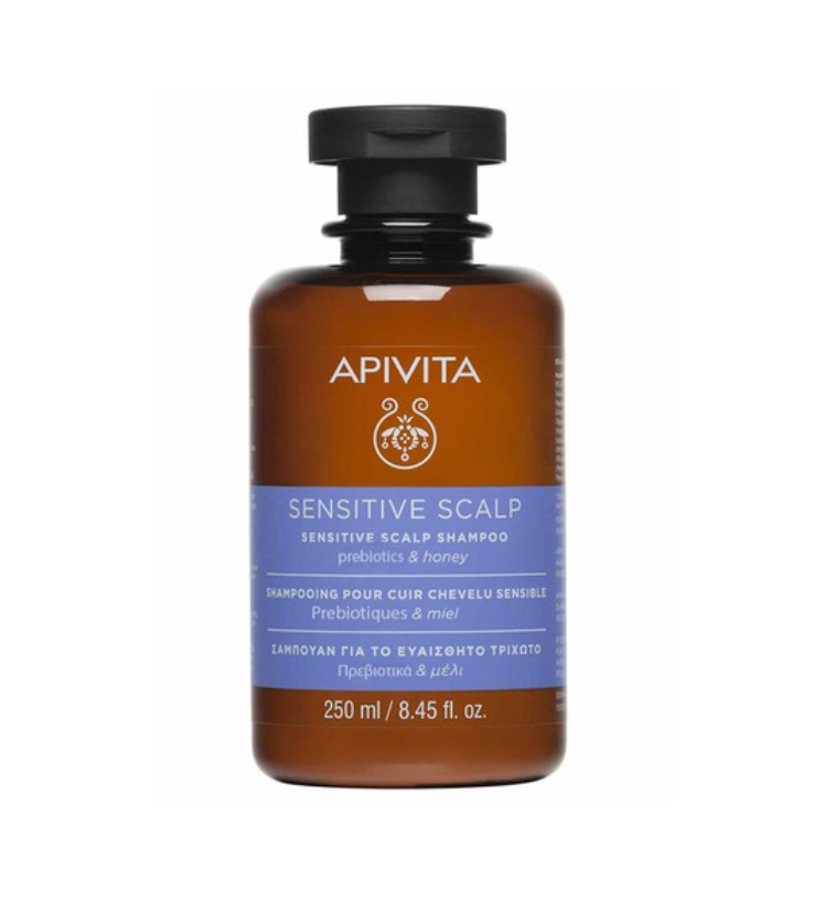 Apivita Sensitive Scalp Prebiotics & Honey Σαμπουάν Γενικής Χρήσης για Εύθραυστα Μαλλιά 250ml