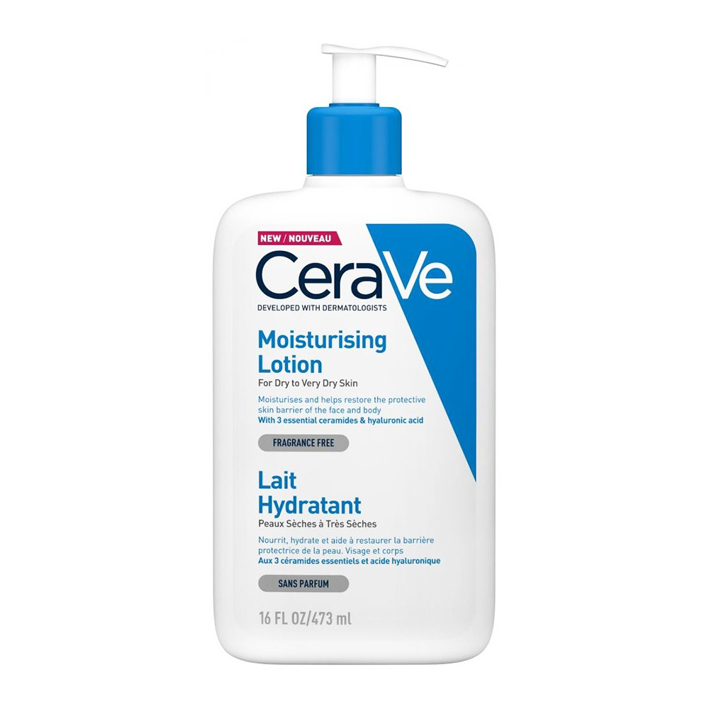 CeraVe Moisturising Ενυδατική Lotion Σώματος με Υαλουρονικό Οξύ για Ξηρές Επιδερμίδες 473ml