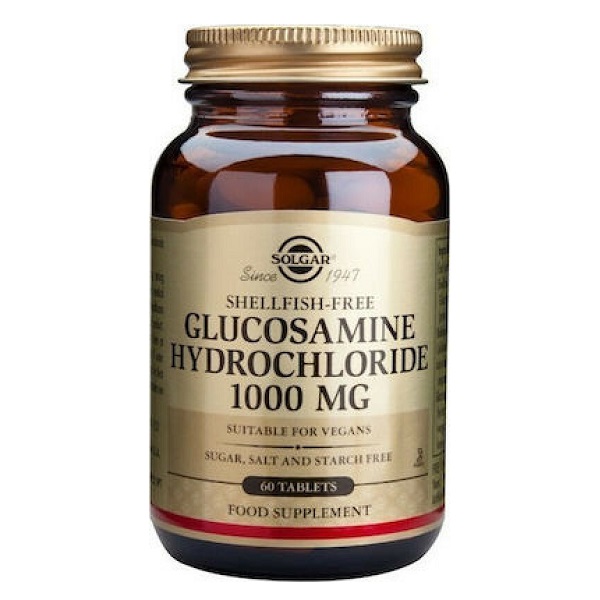 Solgar Glucosamine Hydrochloride 1000mg Υγεία των Αρθρώσεων 60tabs