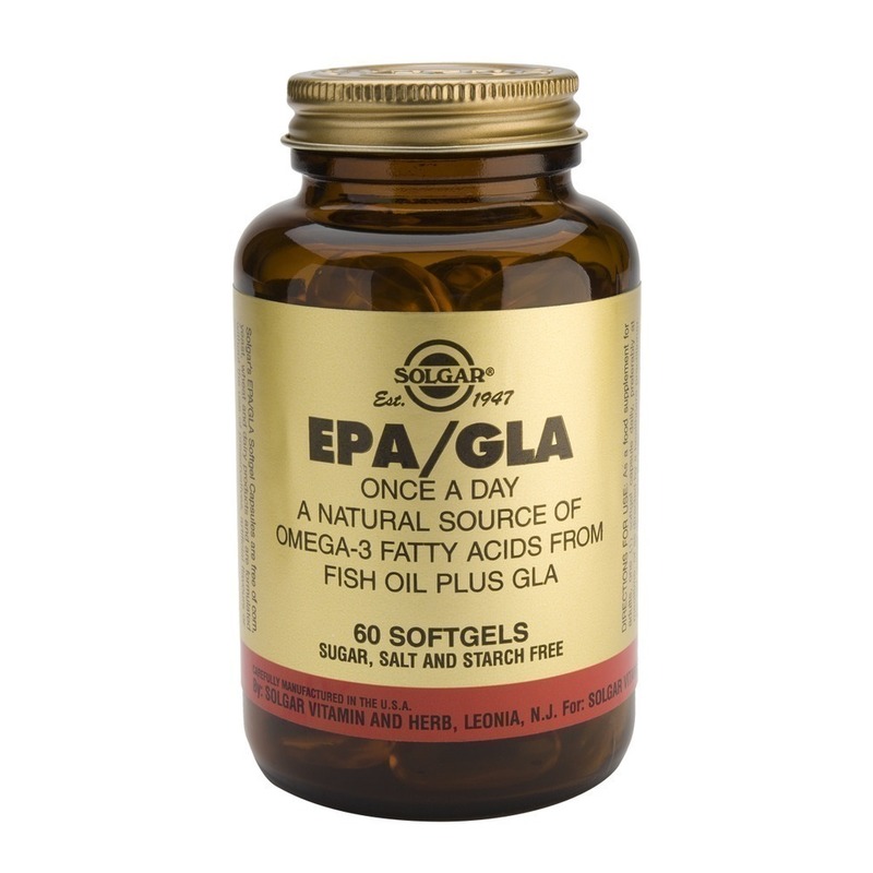 Solgar EPA / GLA Once A Day Ιχθυέλαιο 60softgels