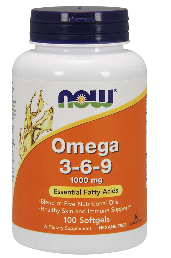 NOW OMEGA 3-6-9 1000MG  100 SGELS