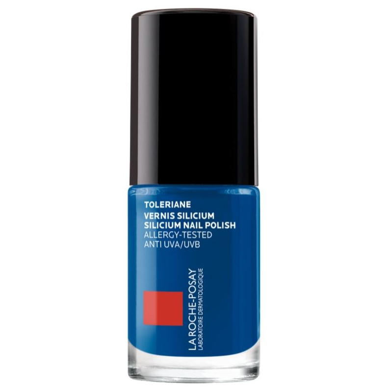 La Roche Posay Toleriane Silicium Gloss Βερνίκι Νυχιών Navy Μπλε 18 Dark Blue #BlueNailsMonth Edition 6ml