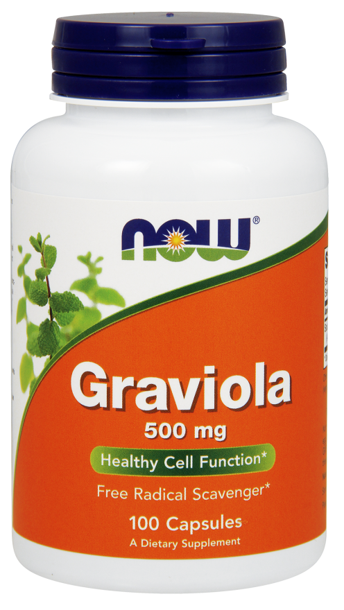 NOW GRAVIOLA 500MG 100 CAPS