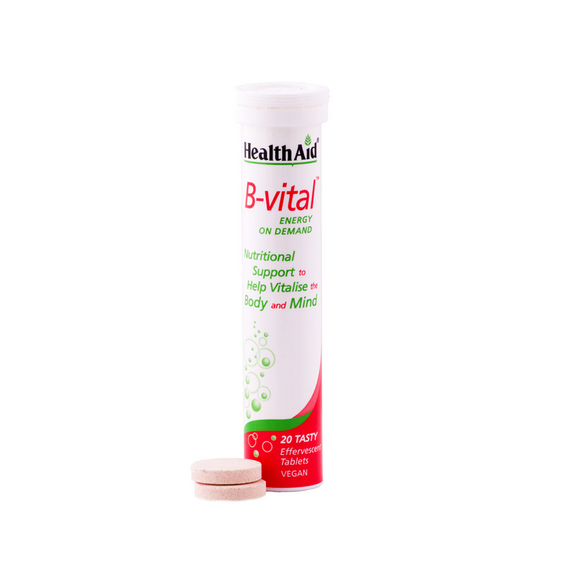 Health Aid B-Vital Βιταμίνη για τα Μαλλιά & τo Δέρμα 500mg 20 αναβράζοντα δισκία