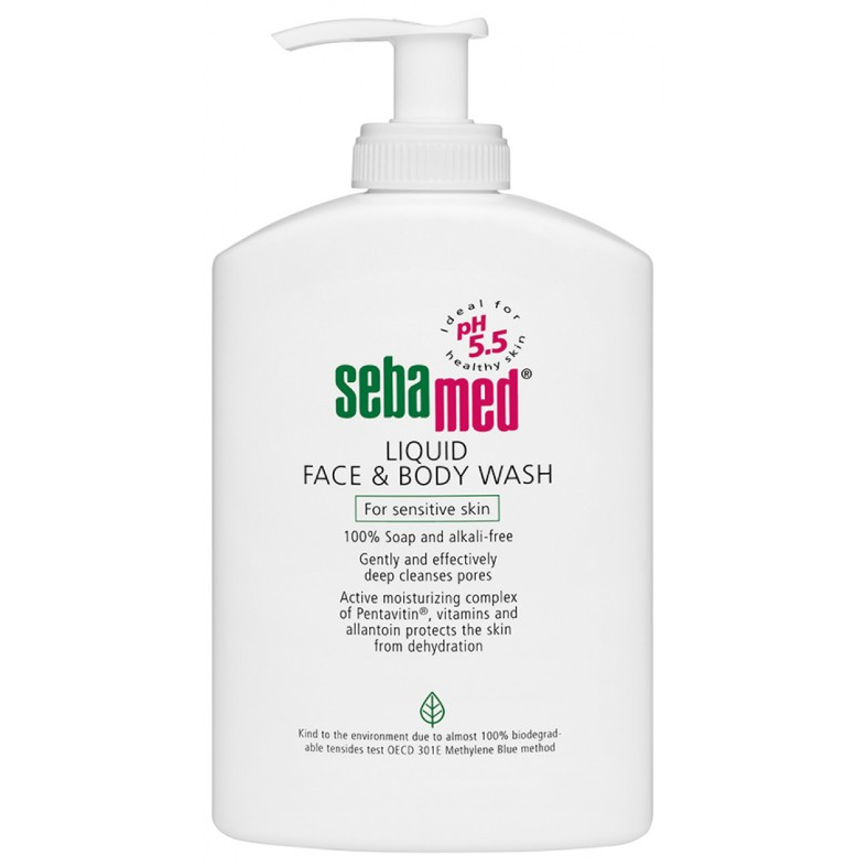 Sebamed Liquid Face & Body Wash 1000ml