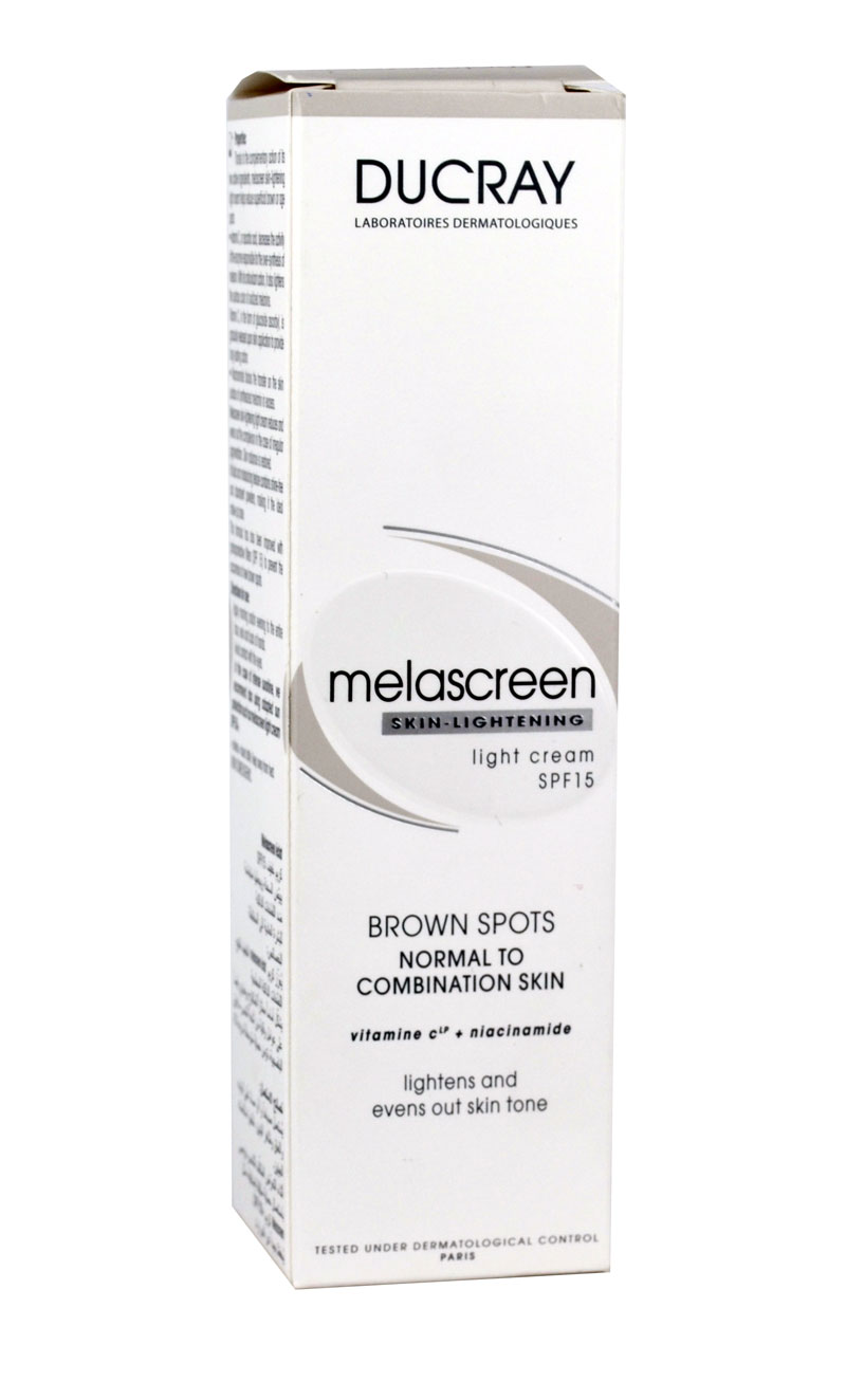 Ducray Melascreen Skin Lightening Light Cream Αντηλιακή Κρέμα Προσώπου SPF15 40ml