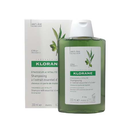 Klorane Thickness & Vitality Essential Olive Σαμπουάν για Ενυδάτωση για Όλους τους Τύπους Μαλλιών 200ml