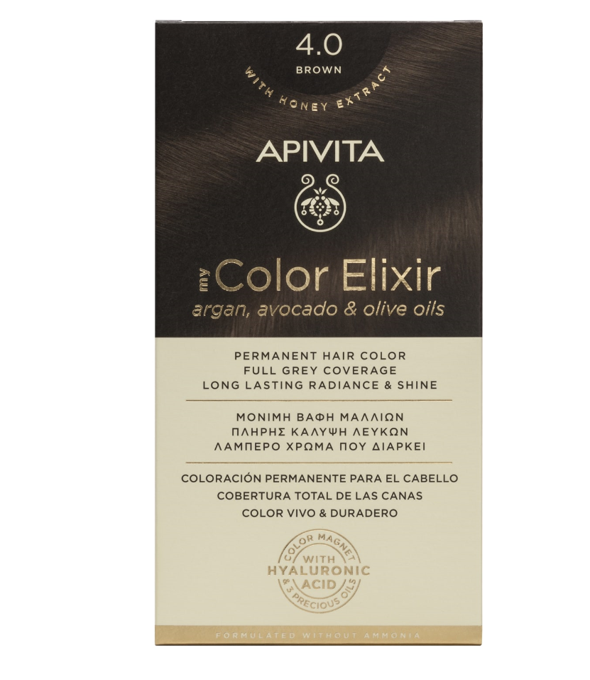 Apivita My Color Elixir 4.0 Φυσικό Καστανό 125ml