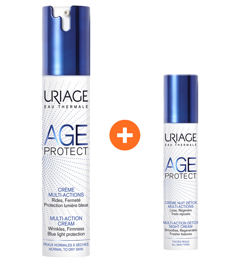 PURIAGE AGE PROTECT KIT CR JR 40ML+CR DETOX 10ML