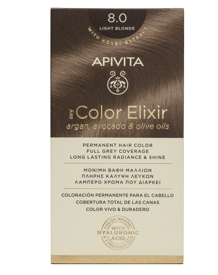 Apivita My Color Elixir 8.0 Ξανθό Ανοιχτό 125ml