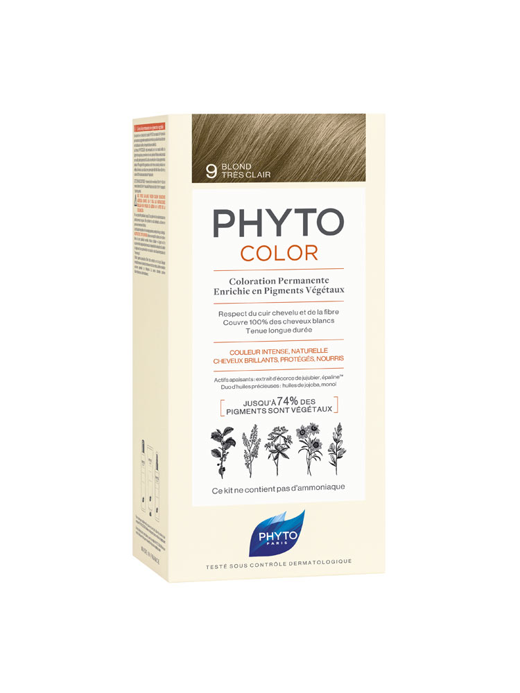 Phyto Phytocolor 9.0 Ξανθό Πολύ Ανοιχτό 50ml