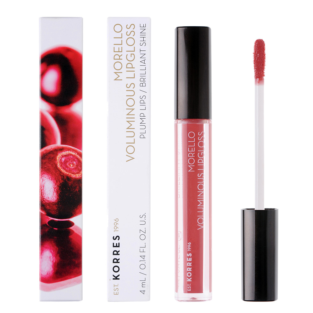 Korres Morello Voluminous Lip Gloss 16 Blushed Pink 4ml