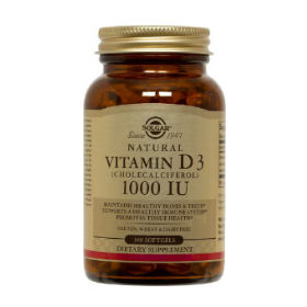 Solgar Vitamin D3 1000iu Βιταμίνη για Ανοσοποιητικό 100softgels