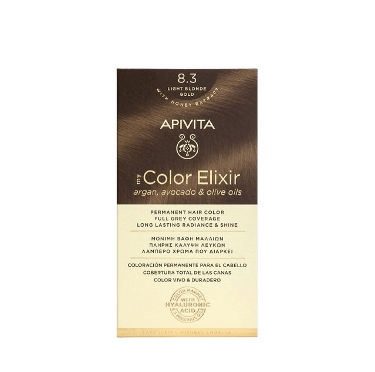 Apivita My Color Elixir 8.3 Ξανθό Ανοιχτό Χρυσό 125ml