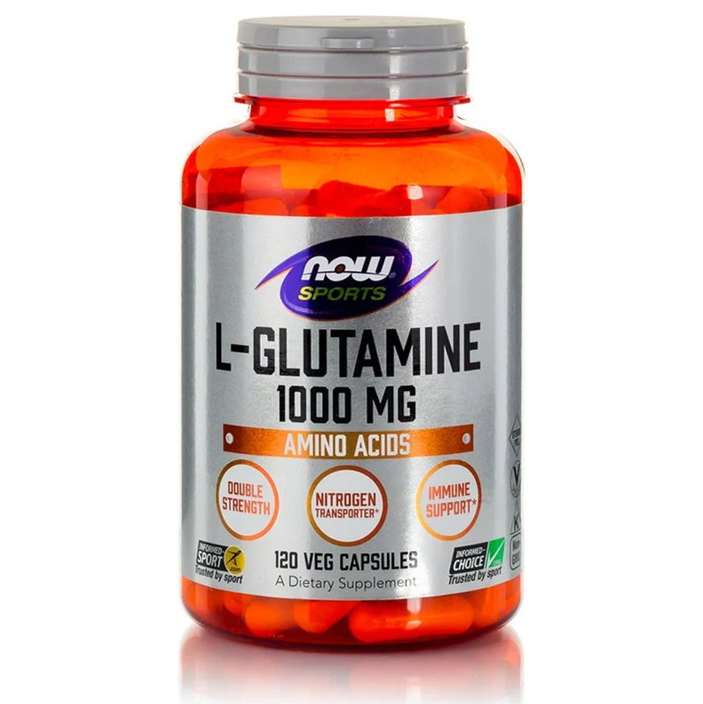 NOW L-GLUTAMINE 1000MG 120 CAPS