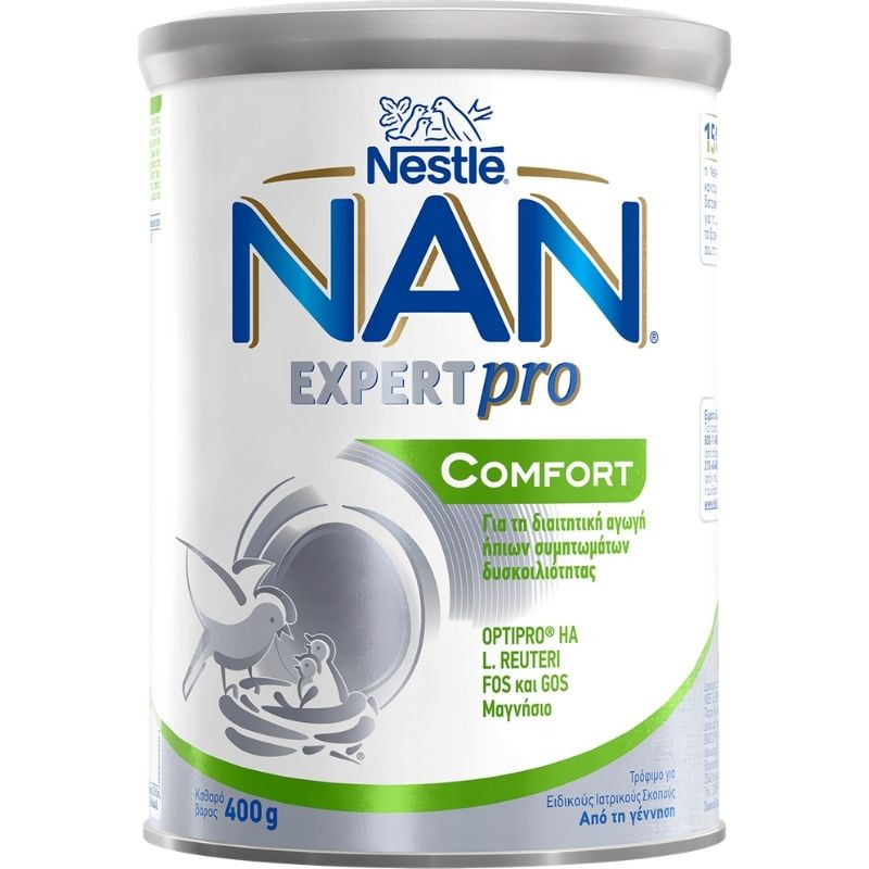 Nestle Γάλα σε Σκόνη Nan Expert Pro Comfort 0m+ 400gr