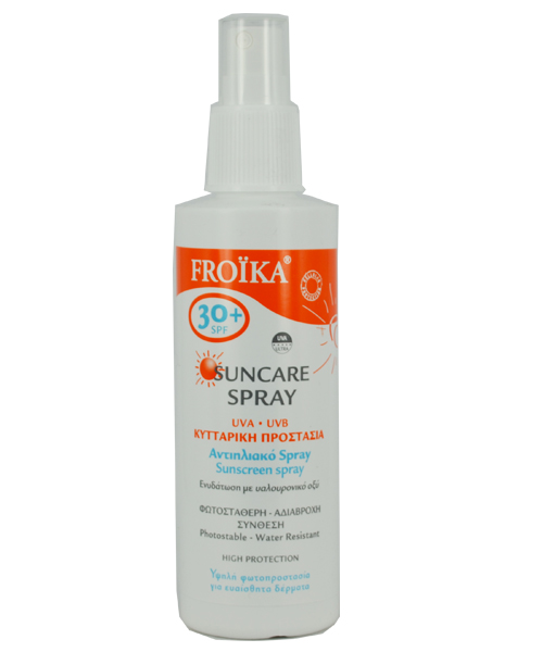 Froika Suncare Αντηλιακή Λοσιόν για το Σώμα SPF30 σε Spray 125ml