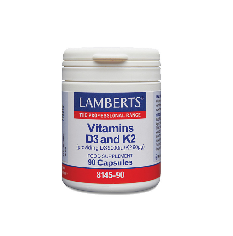 Lamberts Vitamins D3 & K2 Βιταμίνη για Ανοσοποιητικό