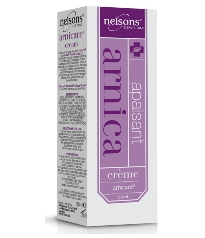 Power Health Nelsons Soothing Arnicare Cream Κρέμα Άρνικας 50ml