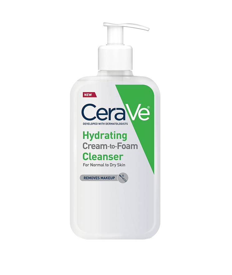 CeraVe Αφρός Ντεμακιγιάζ Hydrating για Ξηρές Επιδερμίδες 236ml