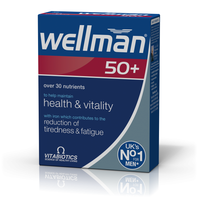 VITABIOTICS WELLMAN 50+ 30TABS