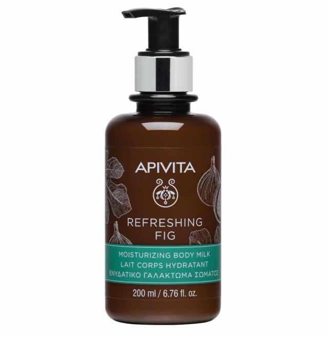 Apivita Refreshing Fig Ενυδατική Lotion Σώματος για Ξηρές Επιδερμίδες 200ml