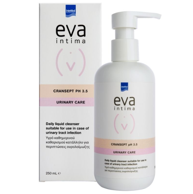 Intermed Eva Intima Wash Cransept pH 3.5 Υγρό Καθαρισμού 250ml