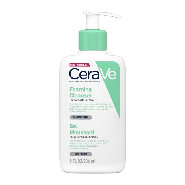 CeraVe Foaming Gel Normal To Oily Cleanser 236ml