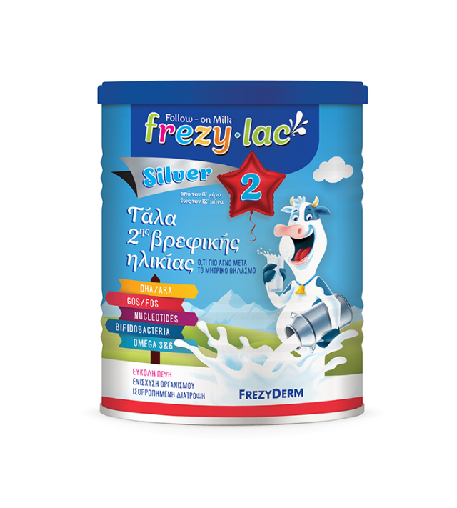 Frezyderm Γάλα σε Σκόνη Frezylac Silver 2 6m+ 400gr