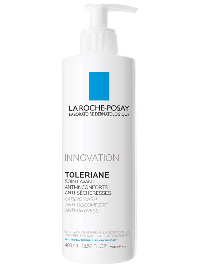 La Roche Posay Κρέμα Καθαρισμού Innovation Toleriane Caring Wash Anti-Dicomfort Anti-Dryness Pump για Ξηρές Επιδερμίδες 400ml