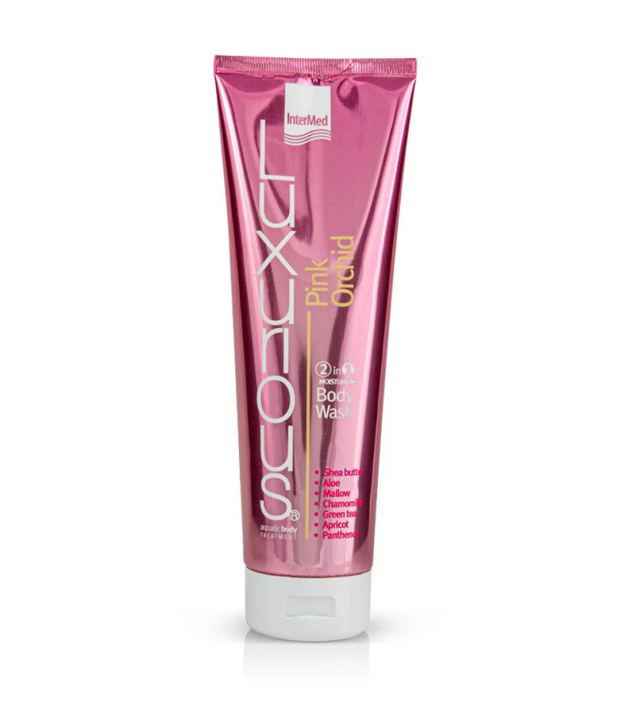 Intermed Luxurious 2 in 1 Moisturising Body Wash Pink Orchid 300ml