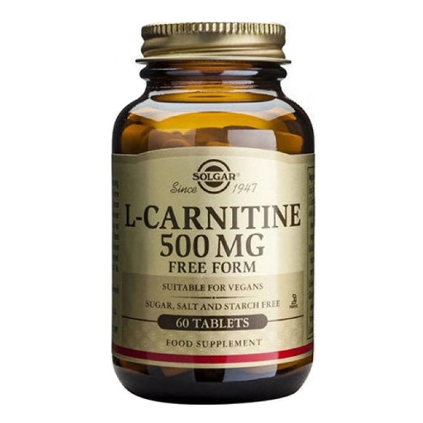 Solgar L-Carnitine 500mg Καρνιτίνη 60tabs