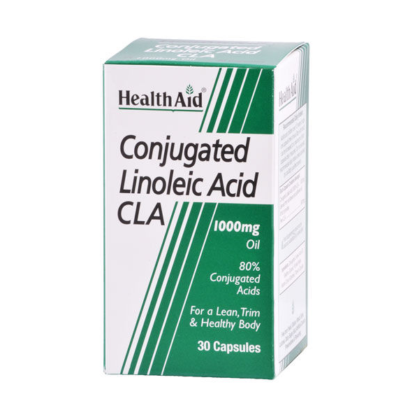 Health Aid Conjugated Linoleic Acid CLA Συμπλήρωμα Διατροφής 1000mg 30 κάψουλες