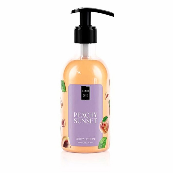 Lavish Care Peachy Sunset Ενυδατική Κρέμα Σώματος 300ml