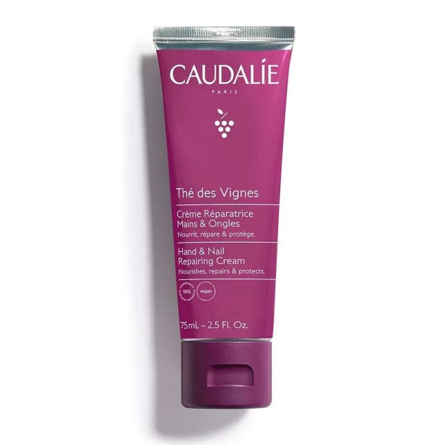 Caudalie Thé Des Vignes Hand & Nail Repairing Ενυδατική Κρέμα Χεριών και Νυχιών 75ml