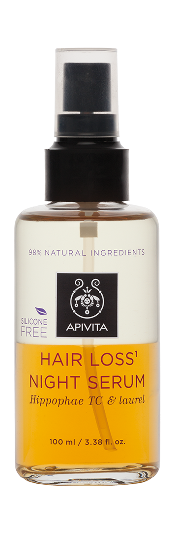 Apivita Loss Night Hippophae TC & Δάφνη Serum κατά της Τριχόπτωσης για Όλους τους Τύπους Μαλλιών 100ml