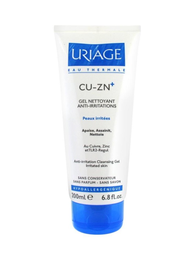 URIAGE CU - ZN + GEL NETTOYANTF 200ML