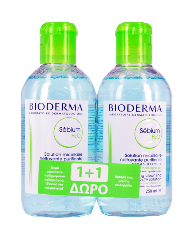 PBIODERMA SEBIUM H2O 250ml 1+1