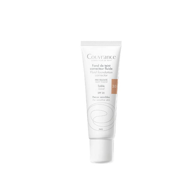 Avene Couvrance Fond De Teint Correcteur Fluide Sable 3.0 SPF20 30ml