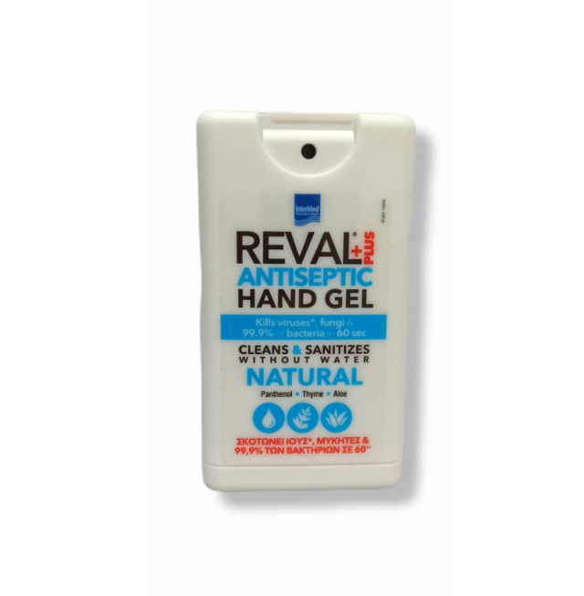 Intermed Reval Plus Antiseptic Hand Gel Natural 15ml